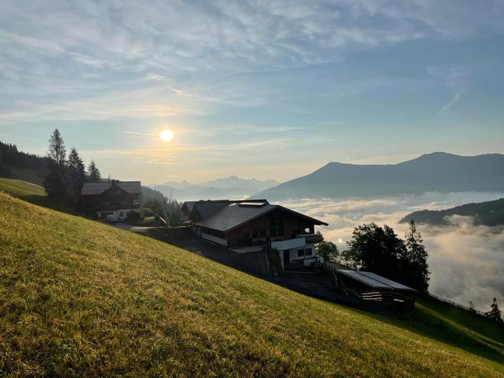 ビショフスホーフェン Bio Alpenhof Rostattヴィラ エクステリア 写真